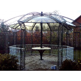 Беседка из поликарбоната